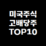 미국주식고배당주TOP10